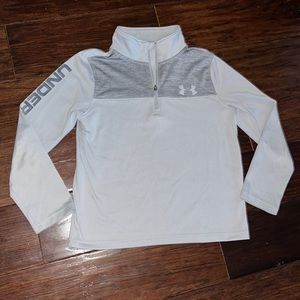 Boys UA quarter-zip shirt